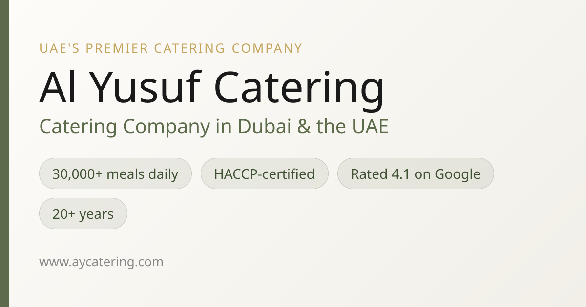 Al Yusuf Catering